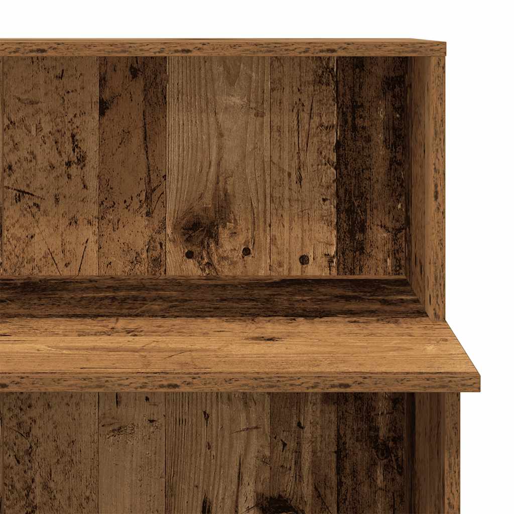 Bureau de réception vieux bois 100x50x103,5cm bois d'ingénierie - XIOS