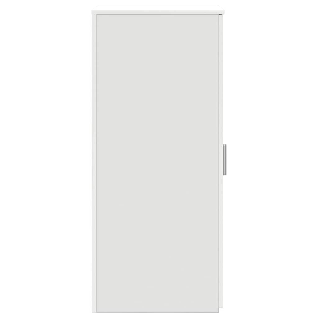 Armoire de rangement Blanc 40x45x103,5 cm Bois d'ingénierie - XIOS
