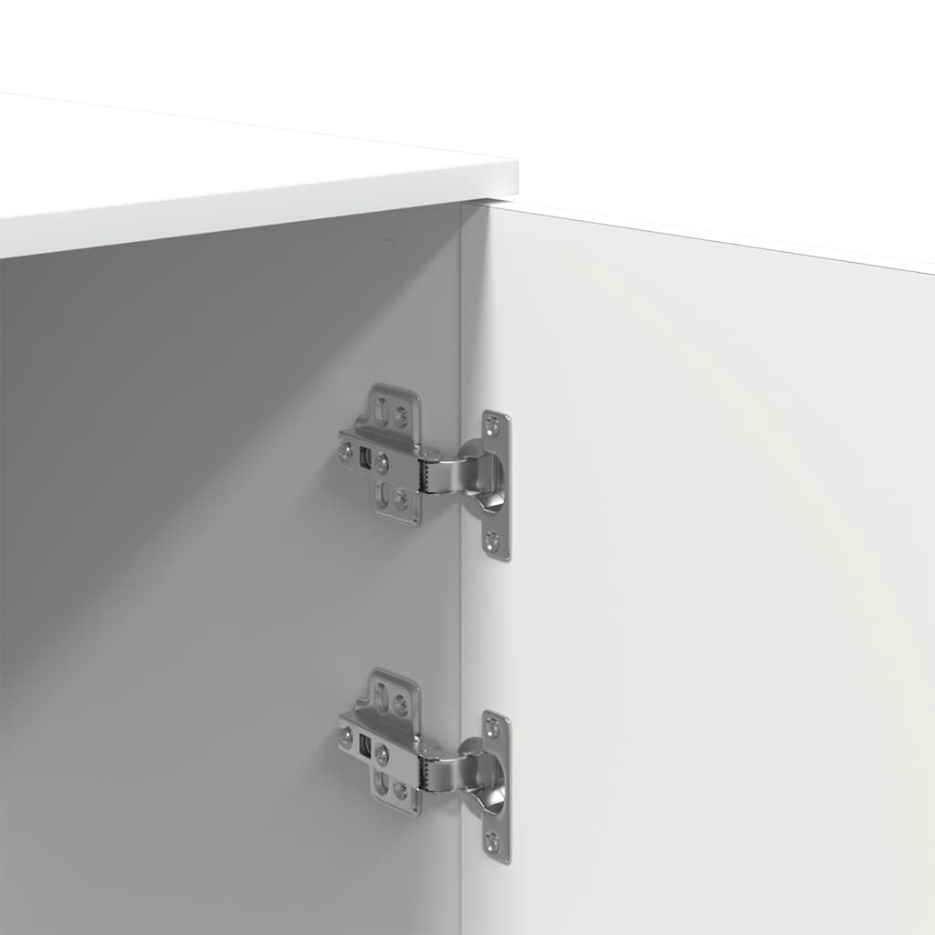 Armoire de rangement Blanc 40x45x103,5 cm Bois d'ingénierie - XIOS