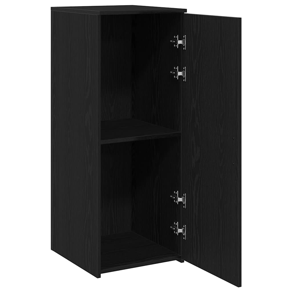 Armoire de rangement Noir 40x45x103,5 cm Bois d'ingénierie