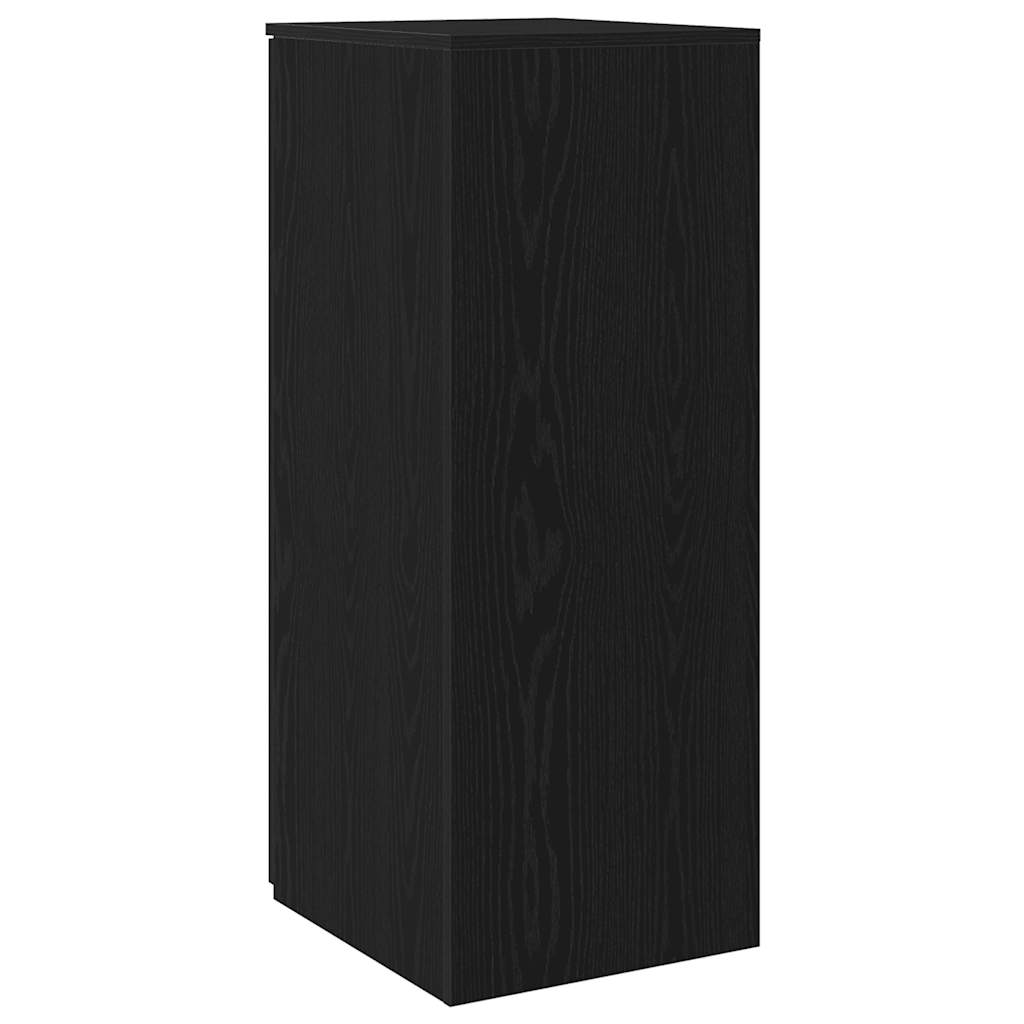 Armoire de rangement Noir 40x45x103,5 cm Bois d'ingénierie