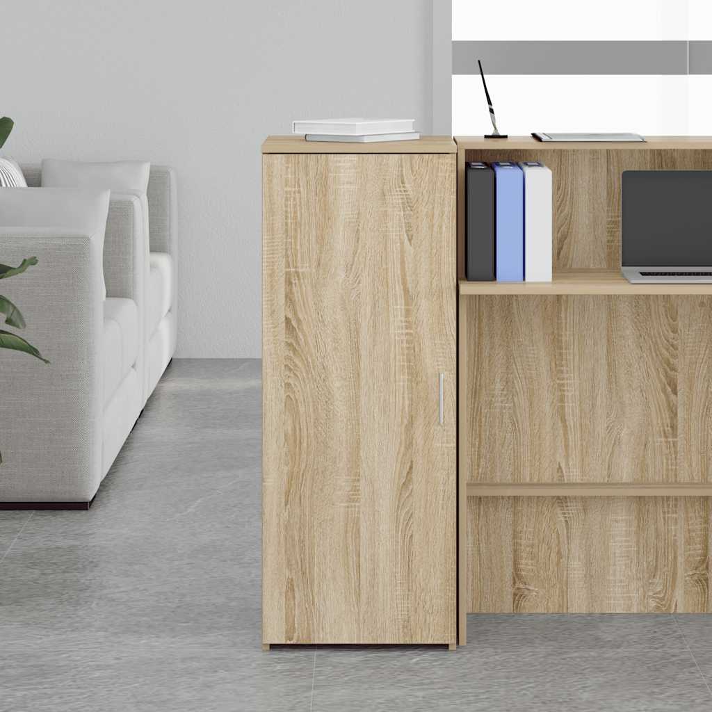 Armoire rangement chêne sonoma 40x45x103,5 cm bois d'ingénierie - XIOS