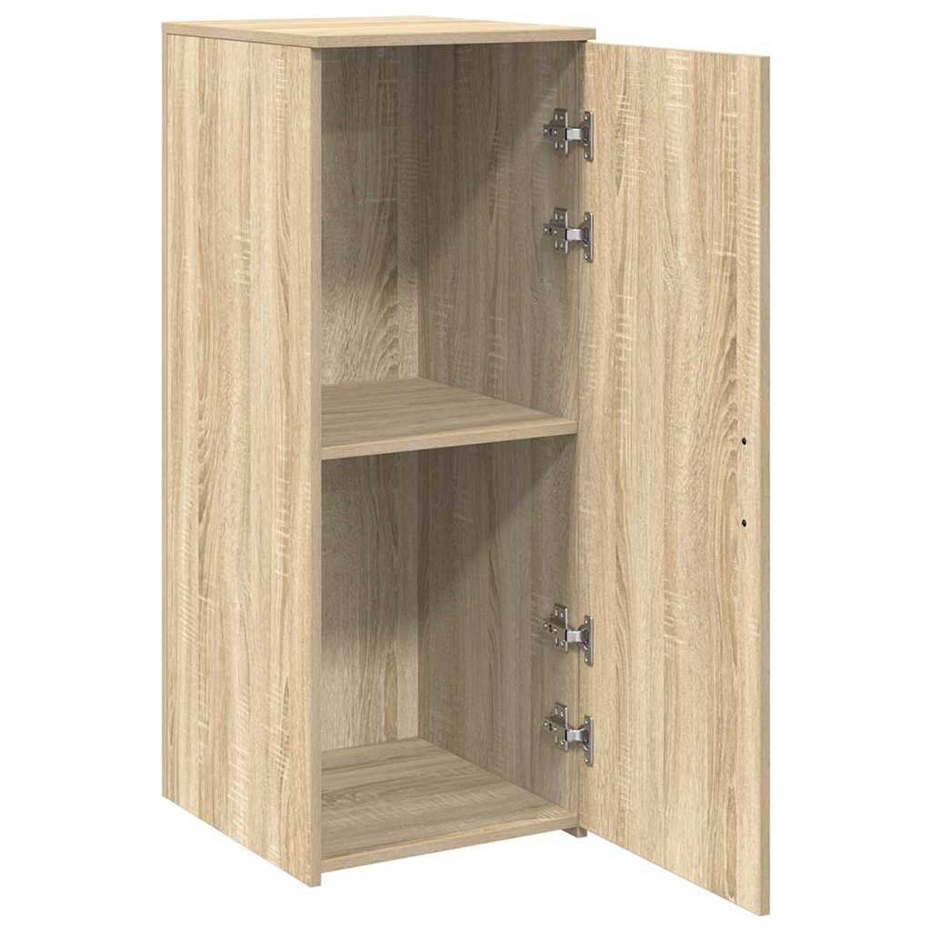 Armoire rangement chêne sonoma 40x45x103,5 cm bois d'ingénierie - XIOS