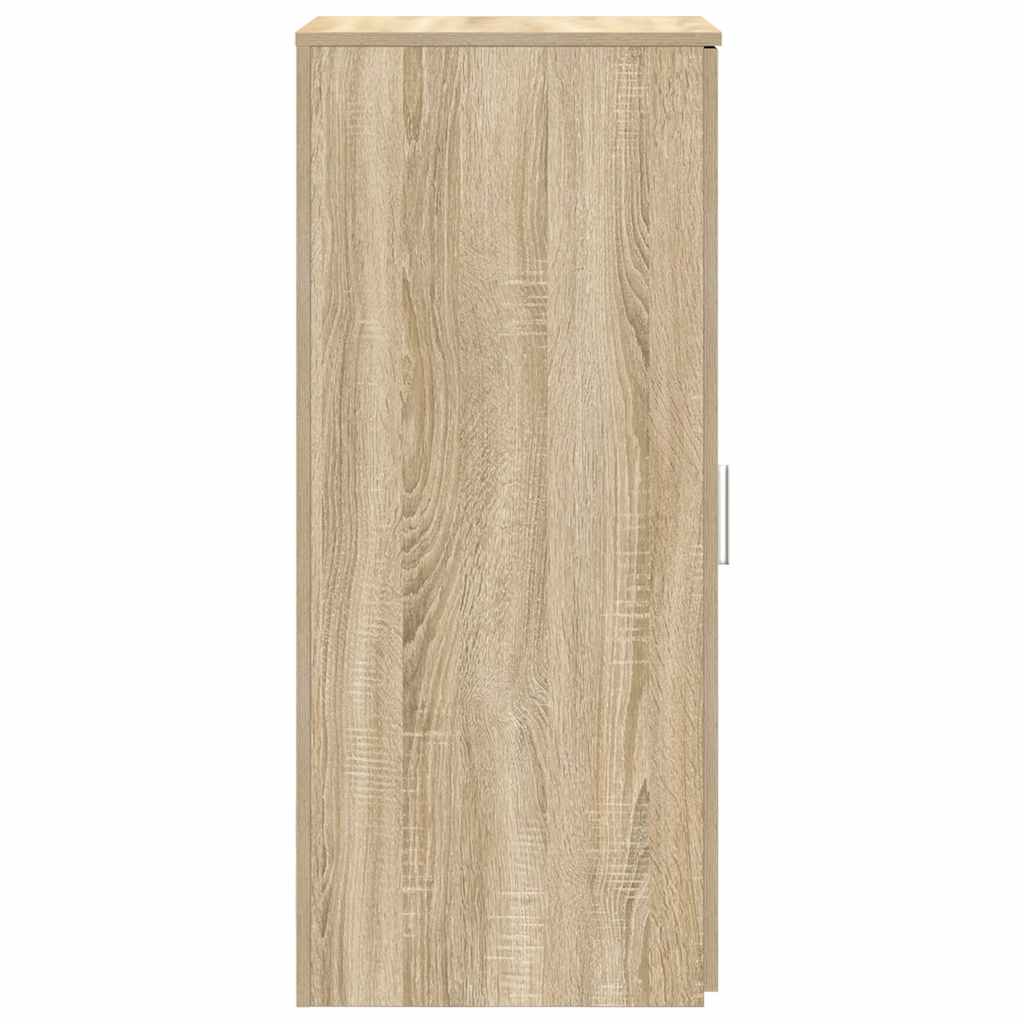 Armoire rangement chêne sonoma 40x45x103,5 cm bois d'ingénierie - XIOS