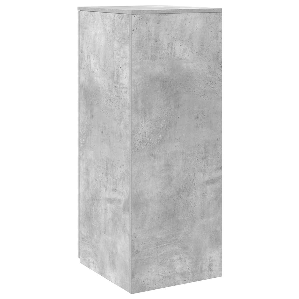 Armoire de rangement gris béton 40x45x103,5cm bois d'ingénierie - XIOS