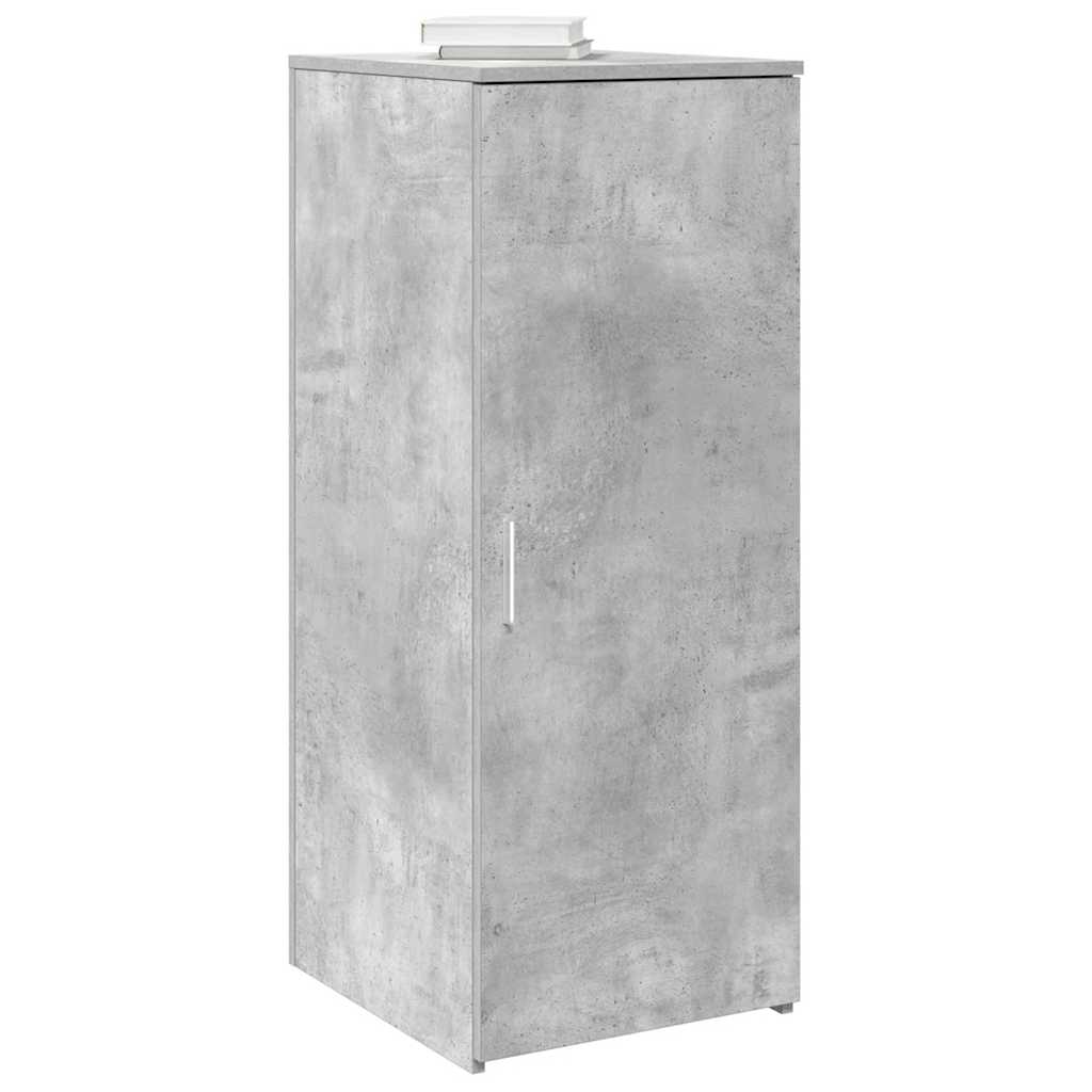 Armoire de rangement gris béton 40x45x103,5cm bois d'ingénierie - XIOS