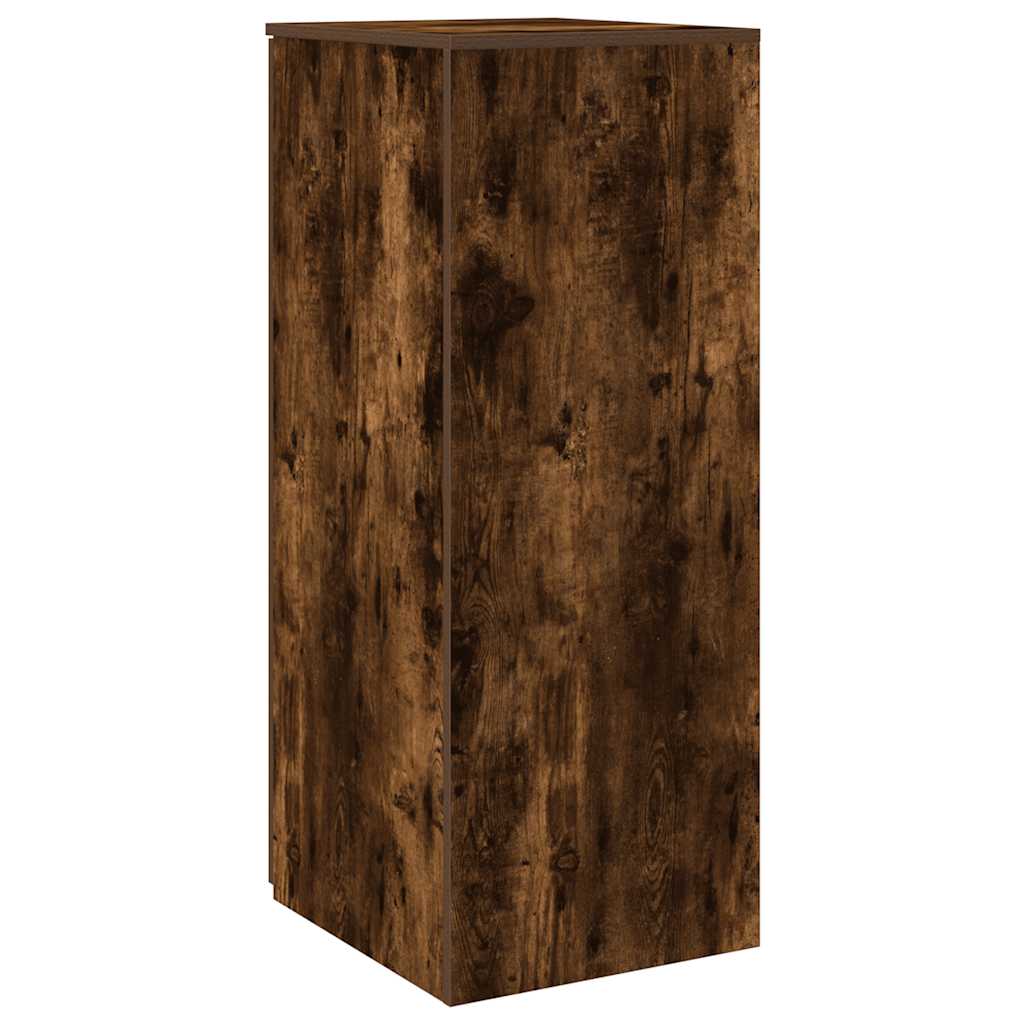 Armoire de rangement chêne fumé 40x45x103,5cm bois d'ingénierie - XIOS