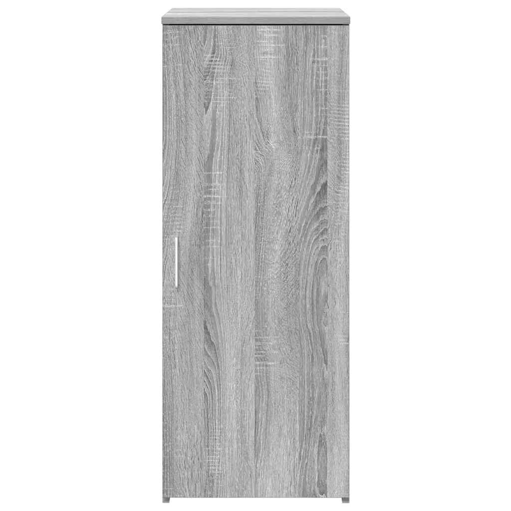 Armoire de rangement sonoma gris 40x45x103,5 cm bois ingénierie - XIOS
