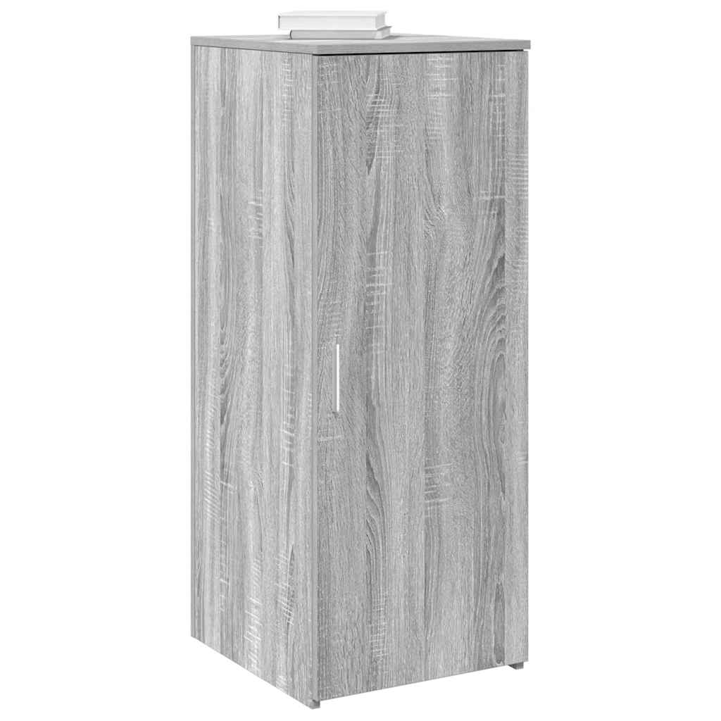 Armoire de rangement sonoma gris 40x45x103,5 cm bois ingénierie - XIOS
