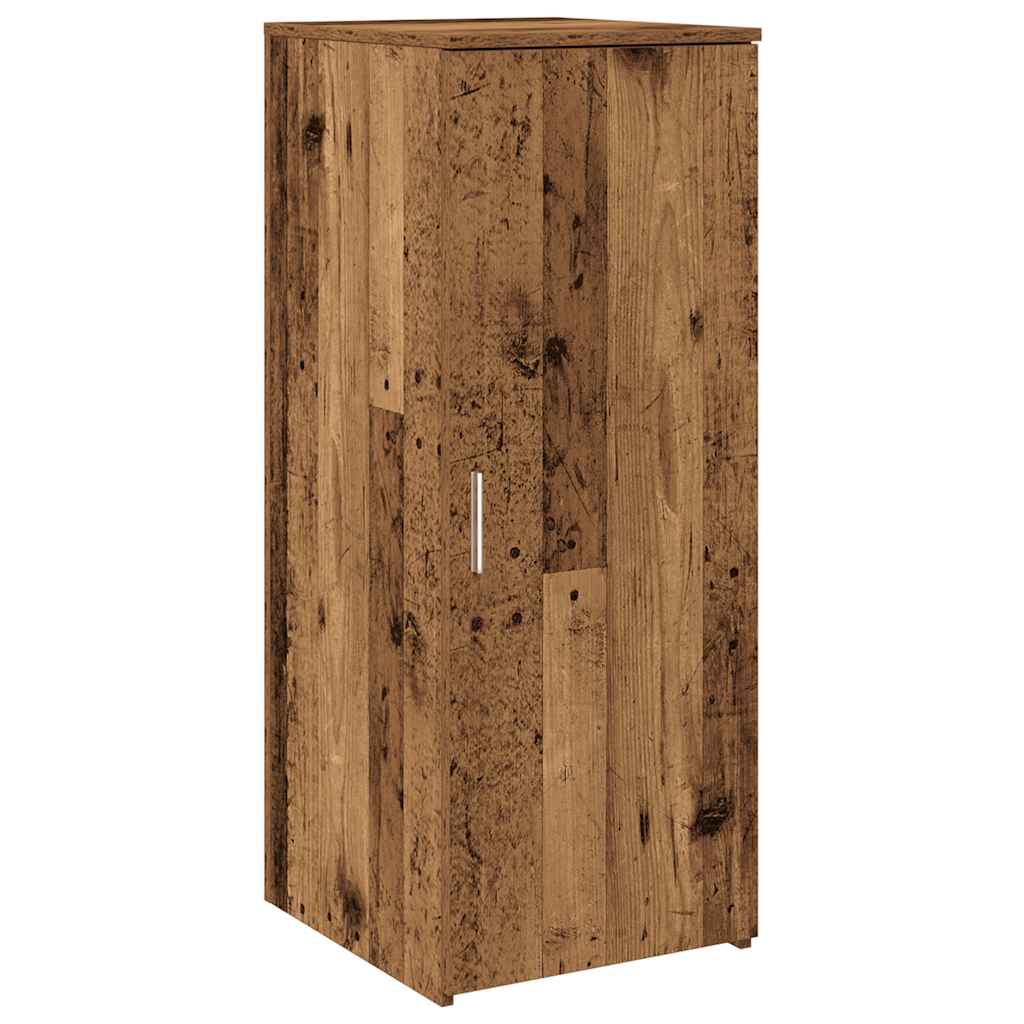 Armoire de rangement vieux bois 40x45x103,5cm bois d'ingénierie - XIOS