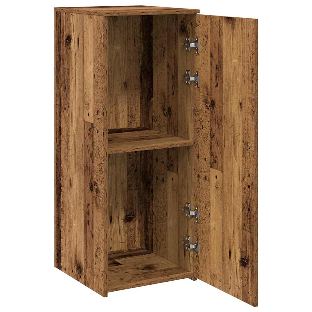 Armoire de rangement vieux bois 40x45x103,5cm bois d'ingénierie - XIOS
