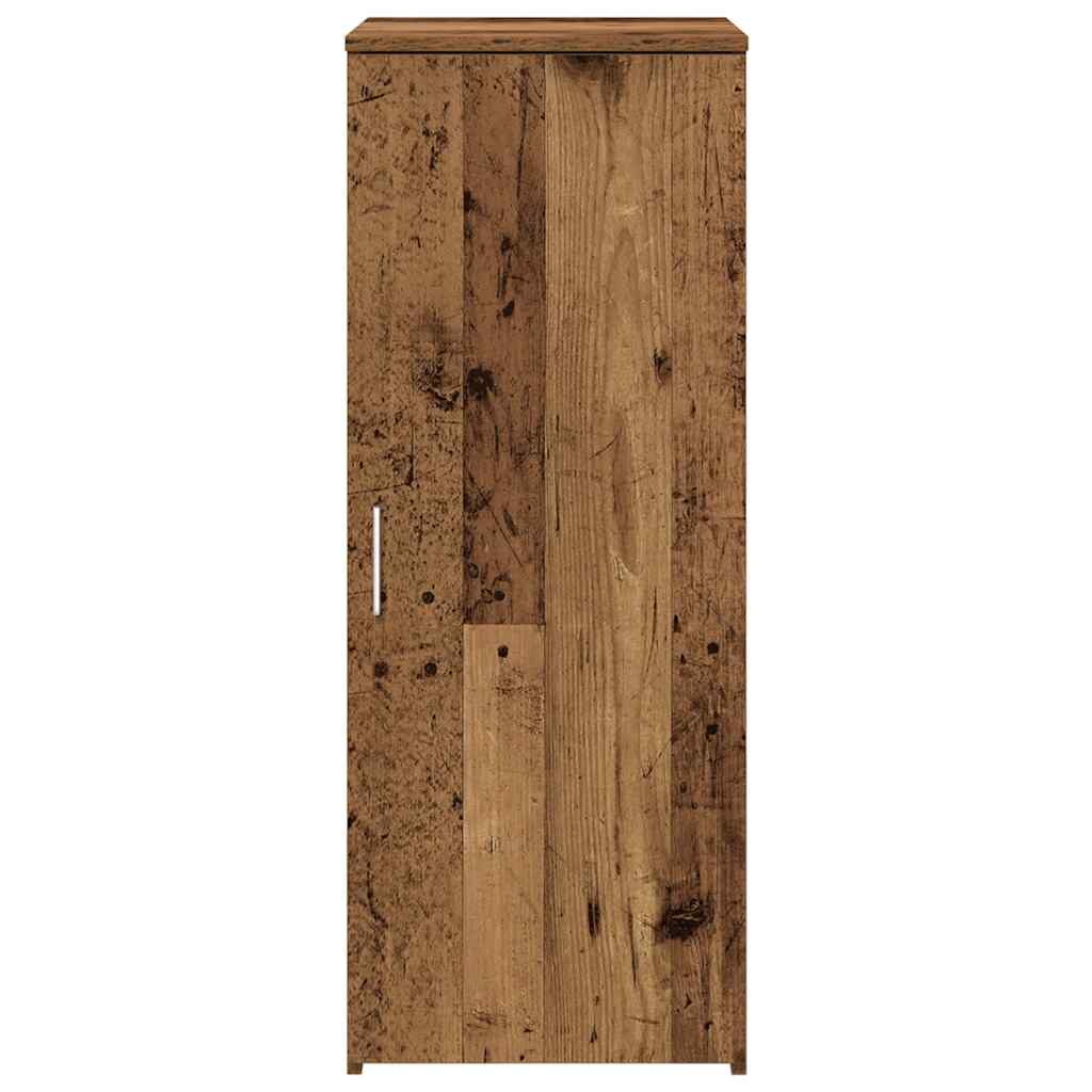 Armoire de rangement vieux bois 40x45x103,5cm bois d'ingénierie - XIOS