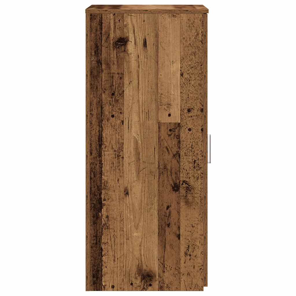 Armoire de rangement vieux bois 40x45x103,5cm bois d'ingénierie - XIOS