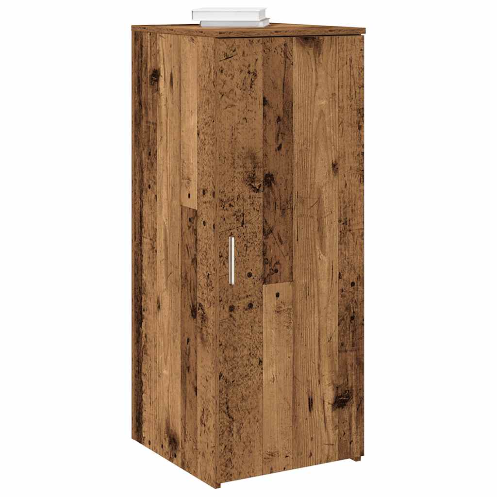 Armoire de rangement vieux bois 40x45x103,5cm bois d'ingénierie - XIOS