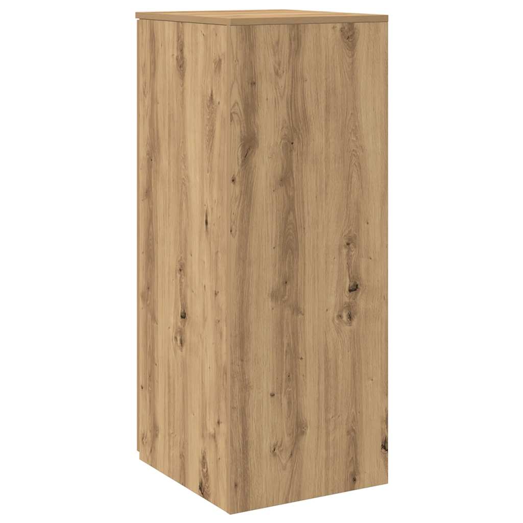 Armoire rangement chêne artisanal 40x45x103,5cm bois ingénierie - XIOS