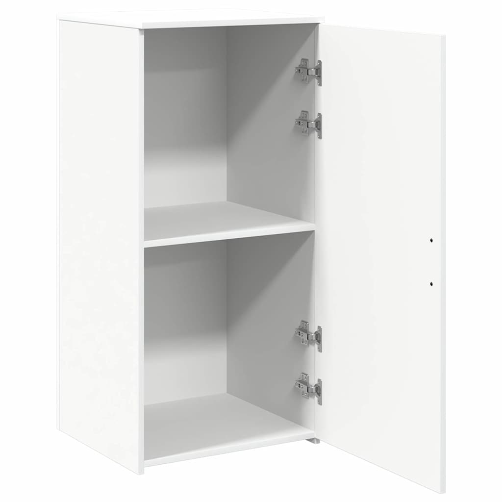 Armoire de rangement blanc 50x45x103,5 cm bois d'ingénierie - XIOS