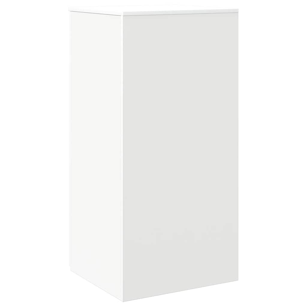 Armoire de rangement blanc 50x45x103,5 cm bois d'ingénierie - XIOS