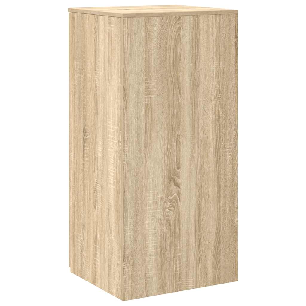 Armoire rangement chêne sonoma 50x45x103,5 cm bois d'ingénierie - XIOS
