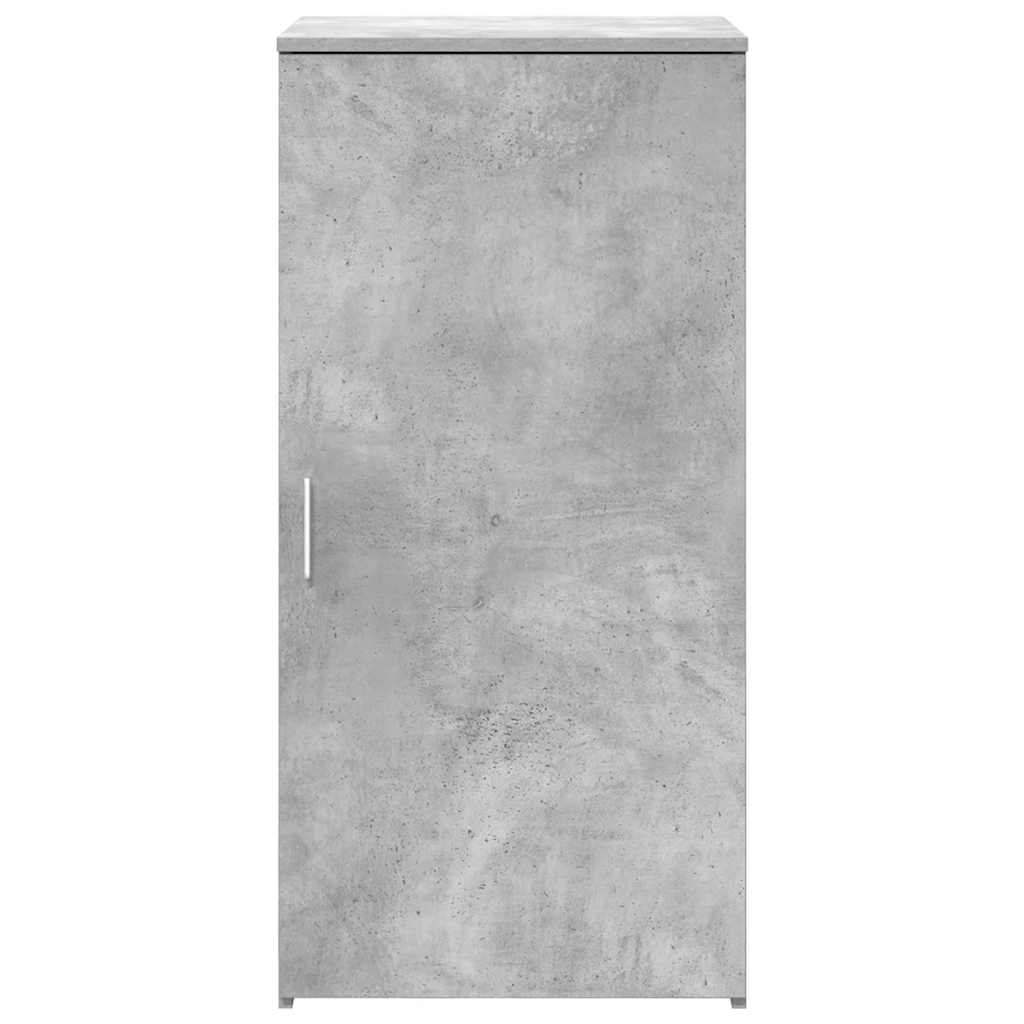 Armoire de rangement gris béton 50x45x103,5cm bois d'ingénierie - XIOS