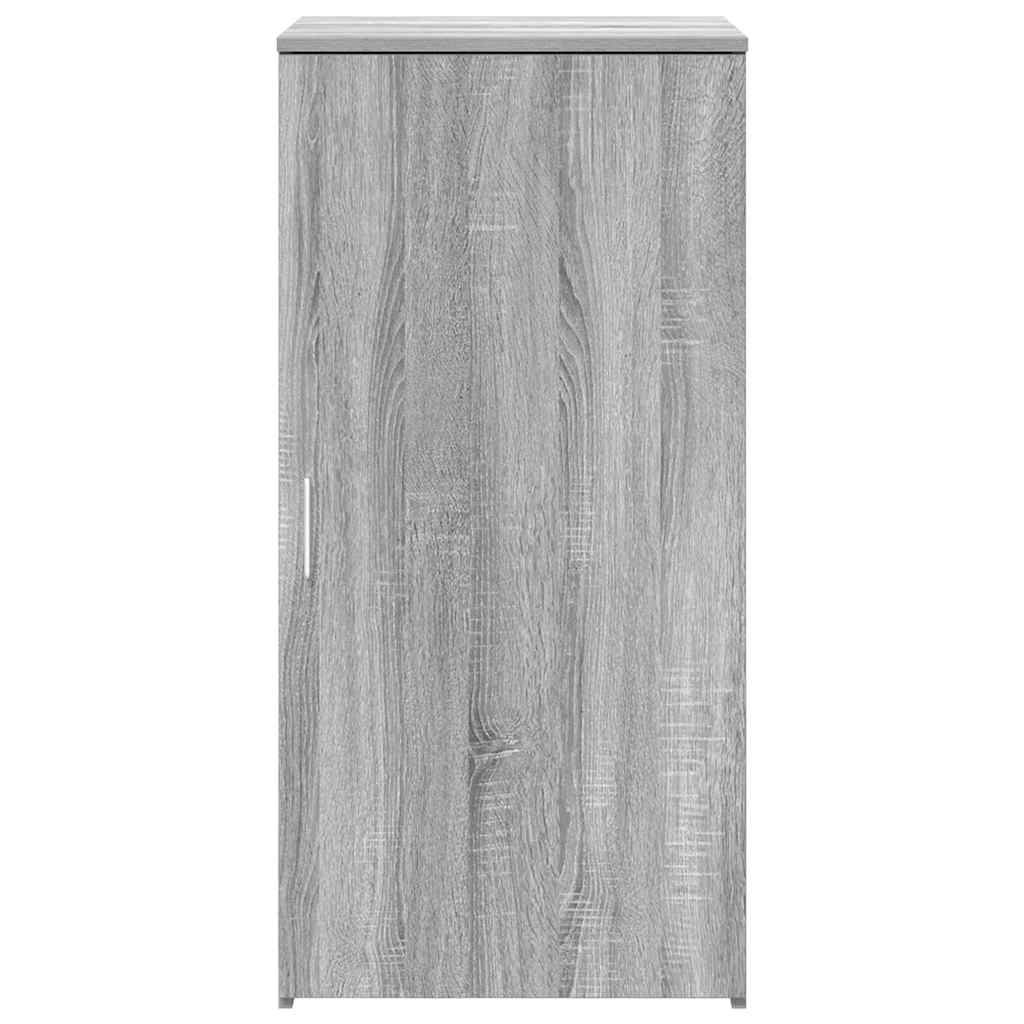Armoire de rangement sonoma gris 50x45x103,5 cm bois ingénierie - XIOS