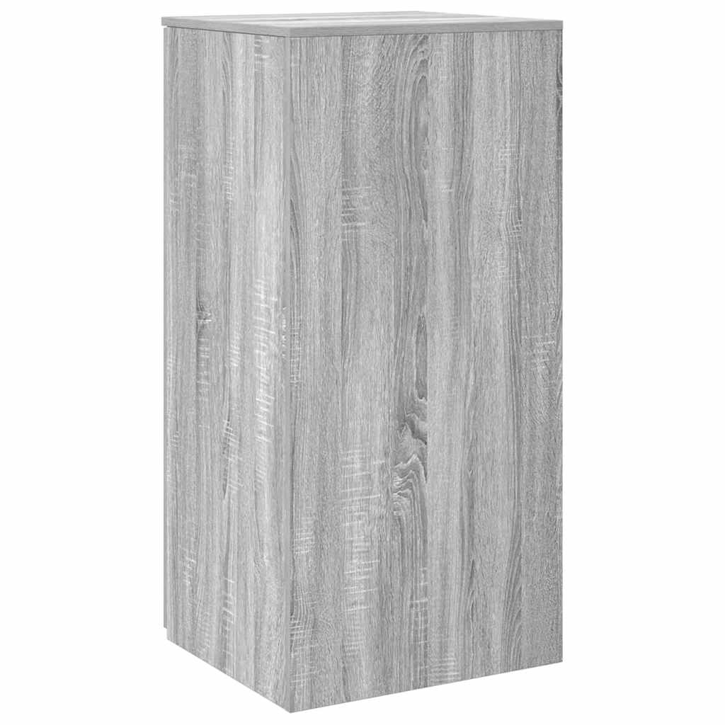 Armoire de rangement sonoma gris 50x45x103,5 cm bois ingénierie - XIOS