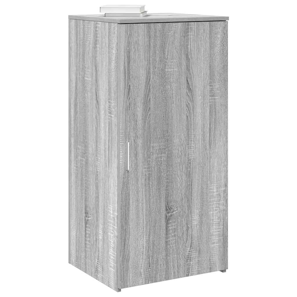 Armoire de rangement sonoma gris 50x45x103,5 cm bois ingénierie - XIOS