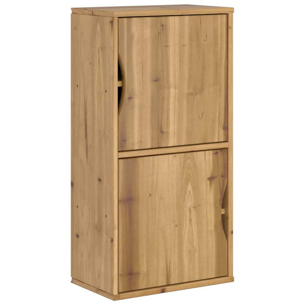Armoire latérale ODDA 40x24x79 cm bois massif pin - XIOS