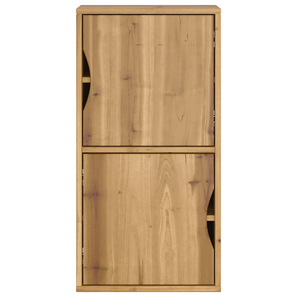Armoire latérale ODDA 40x24x79 cm bois massif pin - XIOS