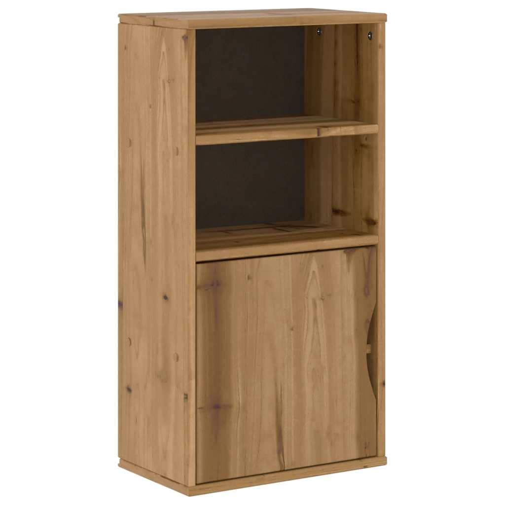 Armoire latérale ODDA 40x24x79 cm bois massif pin - XIOS