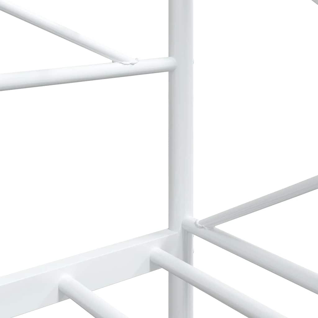 Lit de repos sans matelas blanc 90x200 cm acier - XIOS