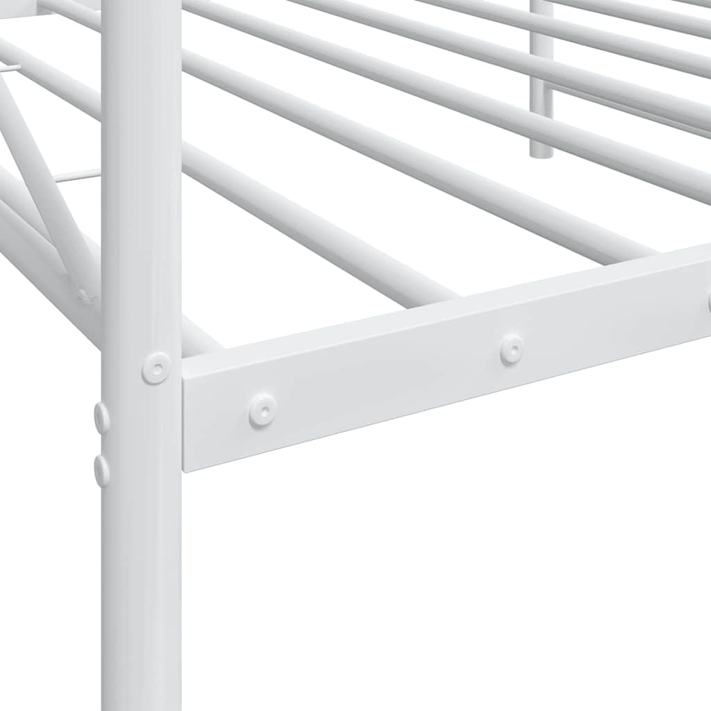 Lit de repos sans matelas blanc 107x203 cm acier - XIOS