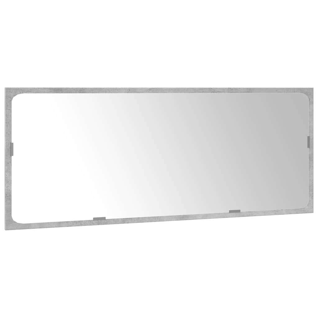 Ensemble de meubles de salle de bain 3 pcs gris béton