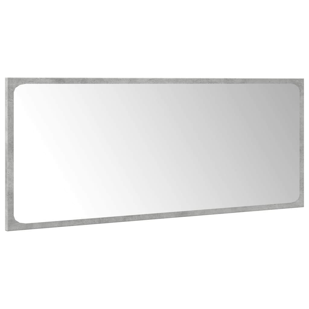 Ensemble de meubles de salle de bain 4 pcs gris béton