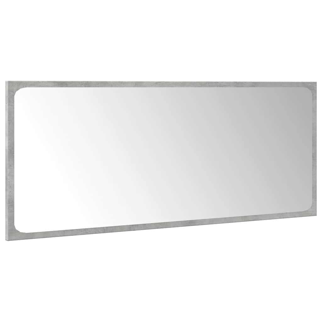Ensemble de meubles de salle de bain 5 pcs gris béton