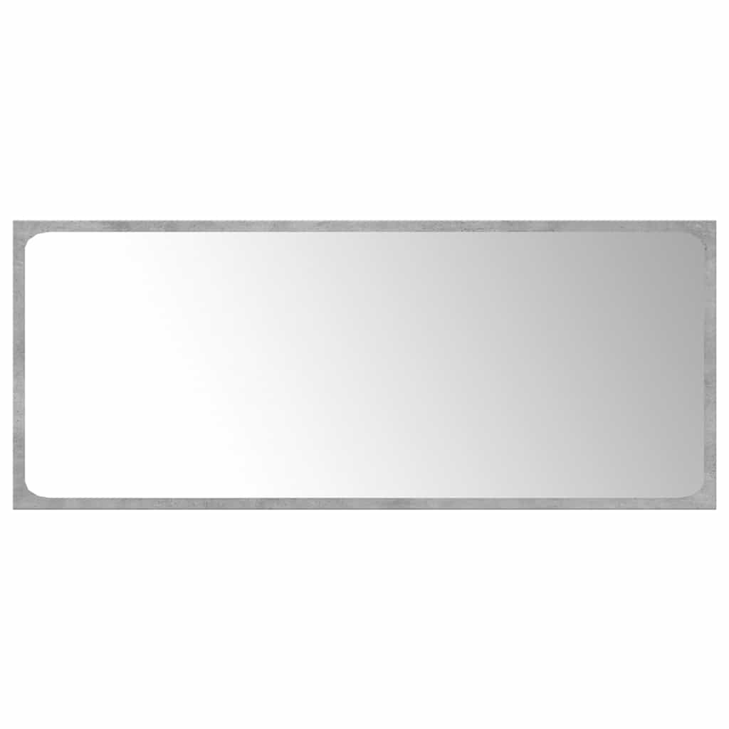 Ensemble de meubles de salle de bain 5 pcs gris béton