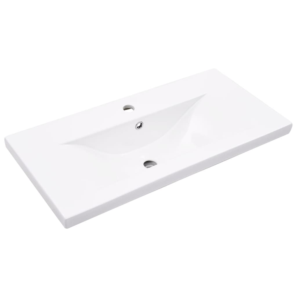 Ensemble de meubles de salle de bain 3 pcs chêne sonoma