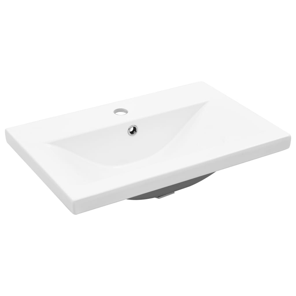 Ensemble de meubles de salle de bain 4 pcs chêne sonoma