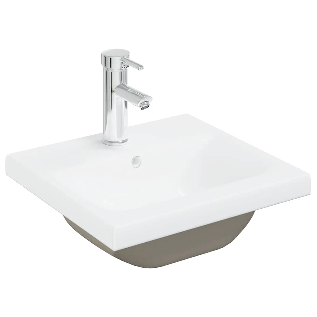 Ensemble de meubles de salle de bain 2 pcs chêne sonoma