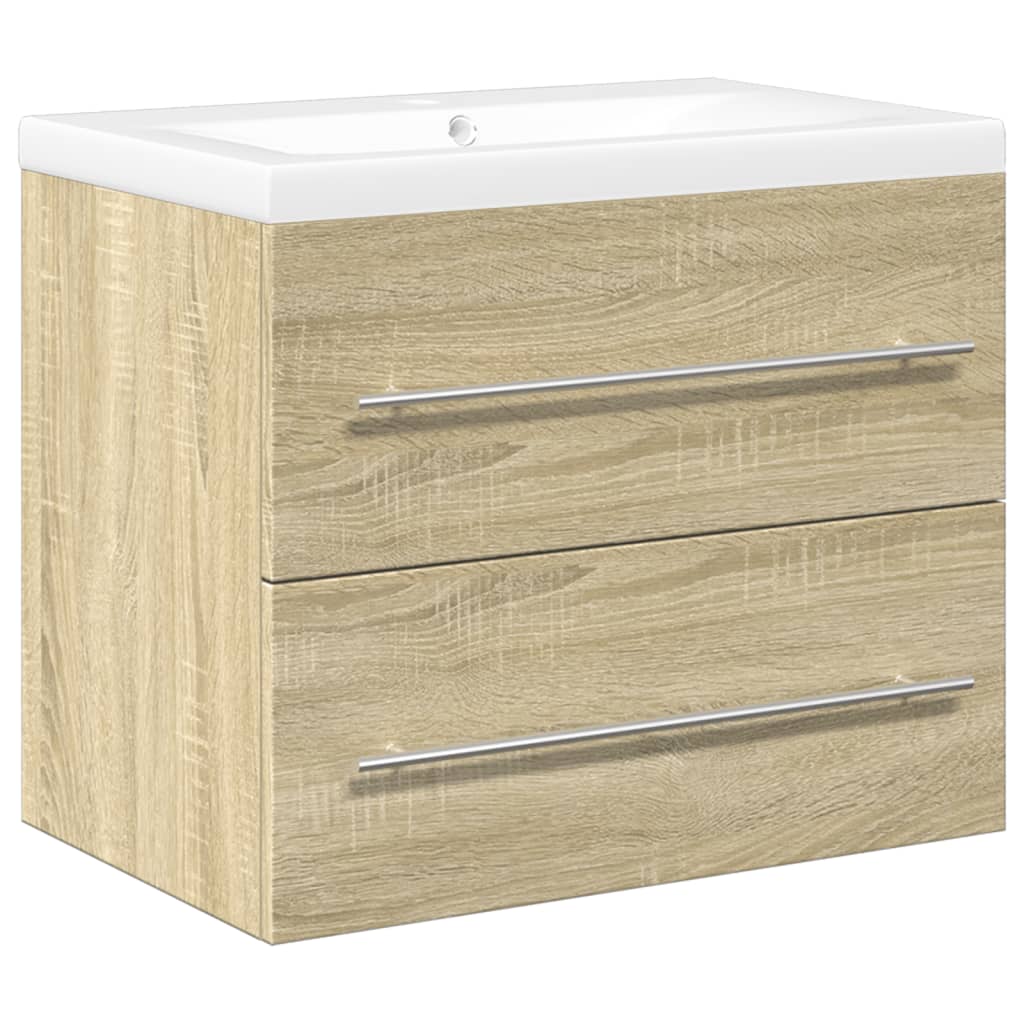Ensemble de meubles de salle de bain 2 pcs chêne sonoma - XIOS