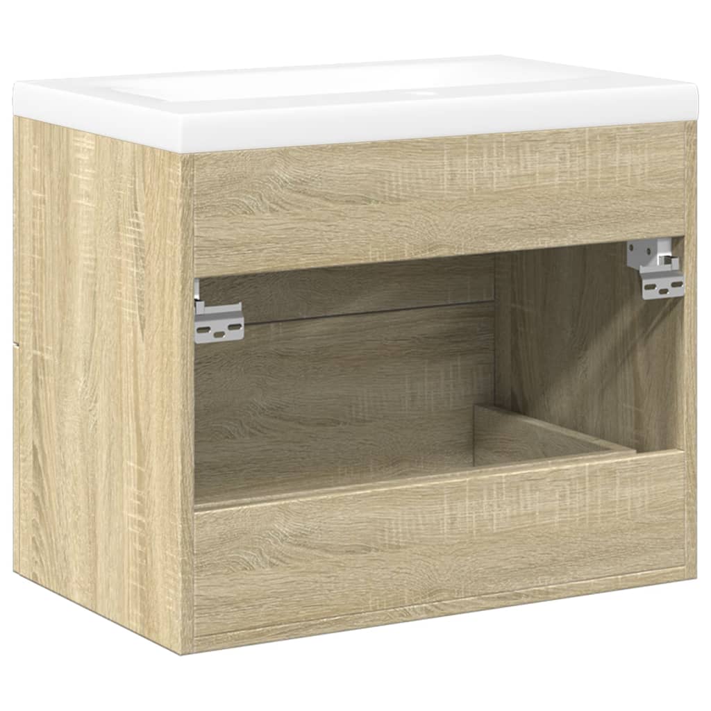 Ensemble de meubles de salle de bain 2 pcs chêne sonoma - XIOS