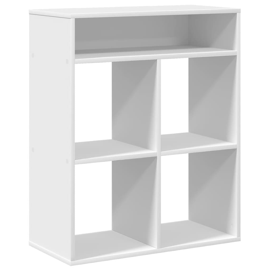 Bibliothèque blanc 66x31x80 cm bois d'ingénierie - XIOS