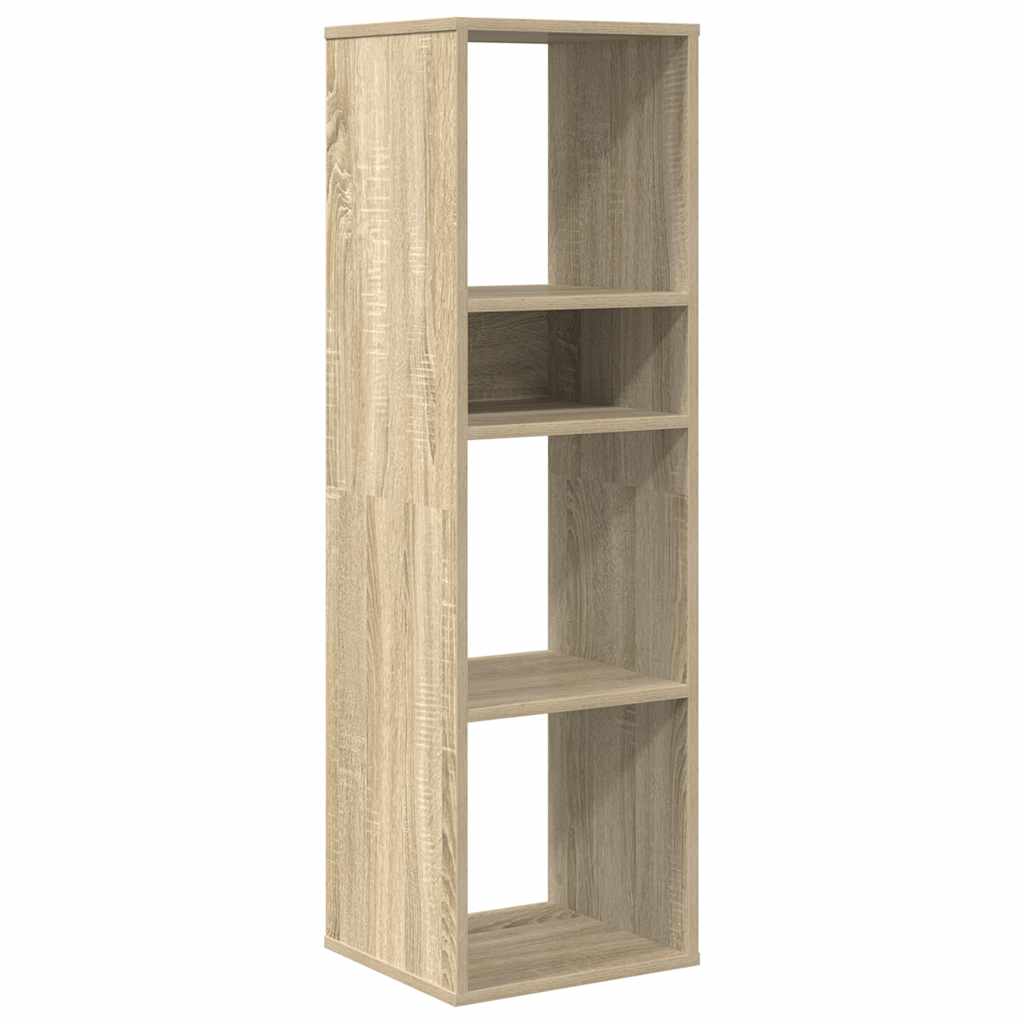 Bibliothèque chêne sonoma 34x31x112 cm bois d'ingénierie - XIOS