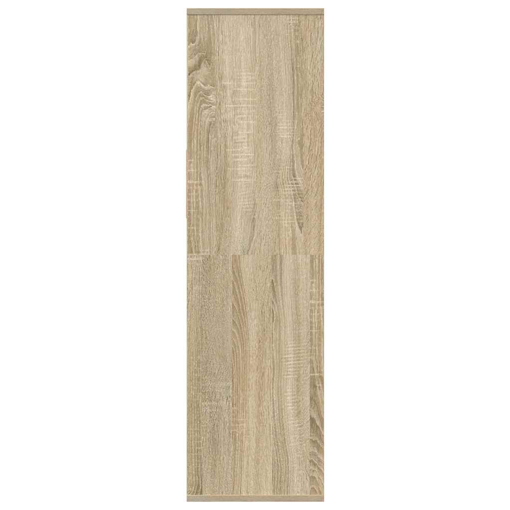 Bibliothèque chêne sonoma 34x31x112 cm bois d'ingénierie - XIOS