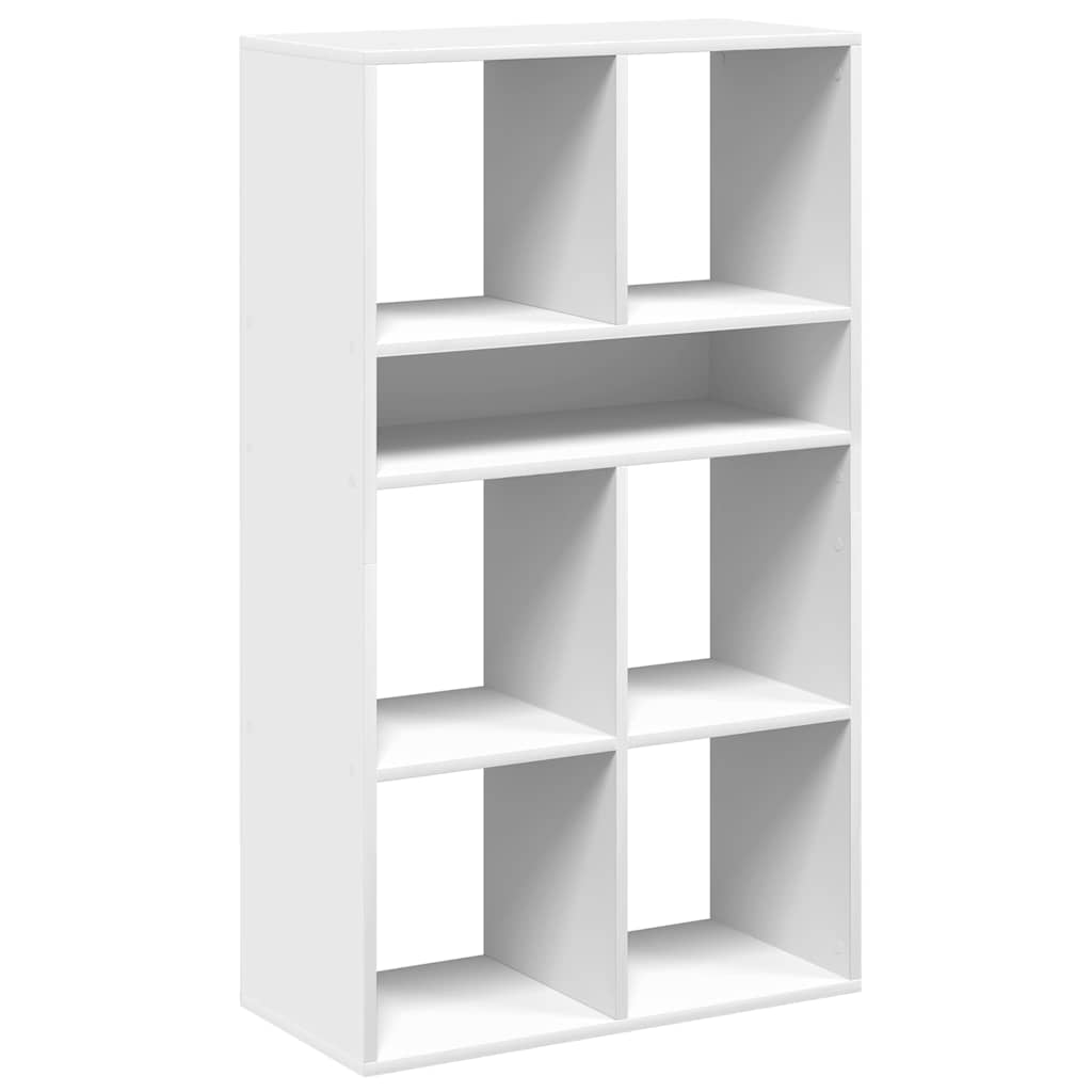 Bibliothèque blanc 66x31x112 cm bois d'ingénierie - XIOS