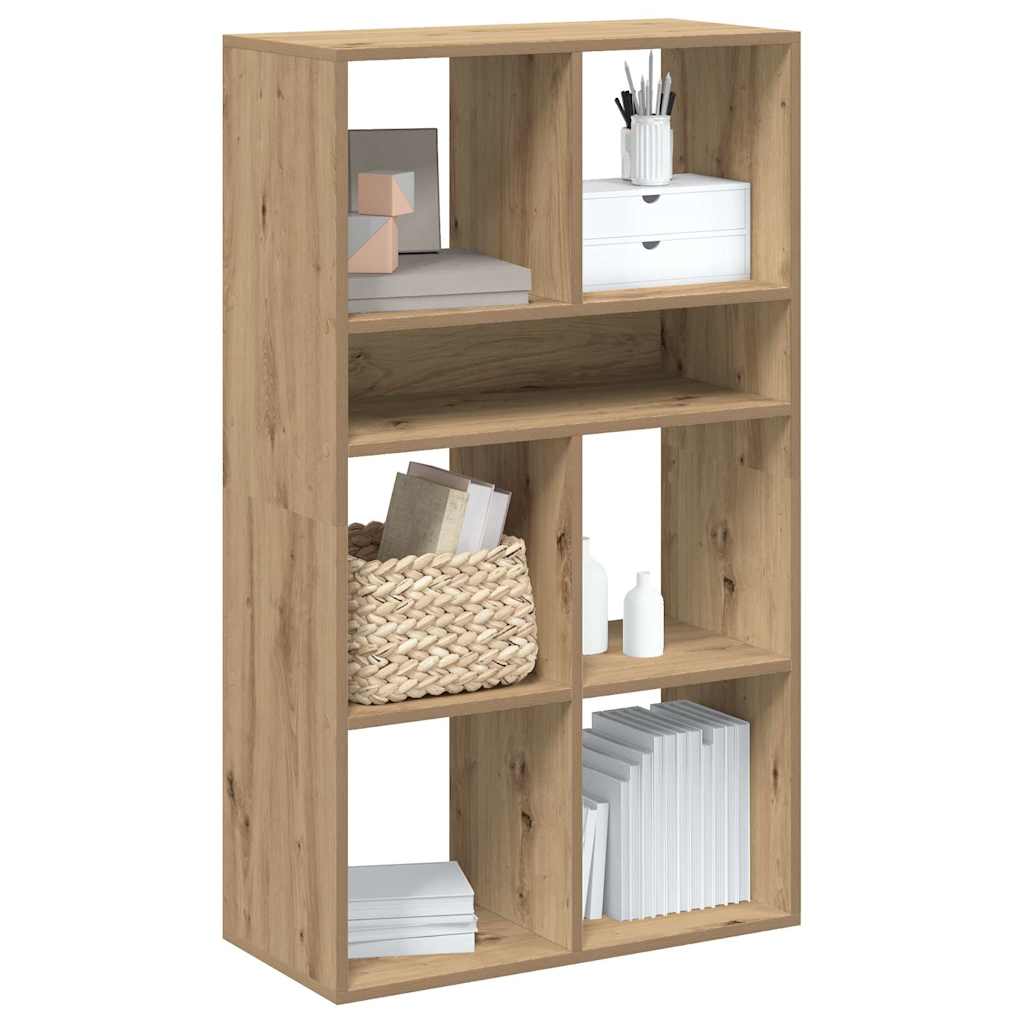 Bibliothèque chêne artisanal 66x31x112 cm bois d'ingénierie - XIOS