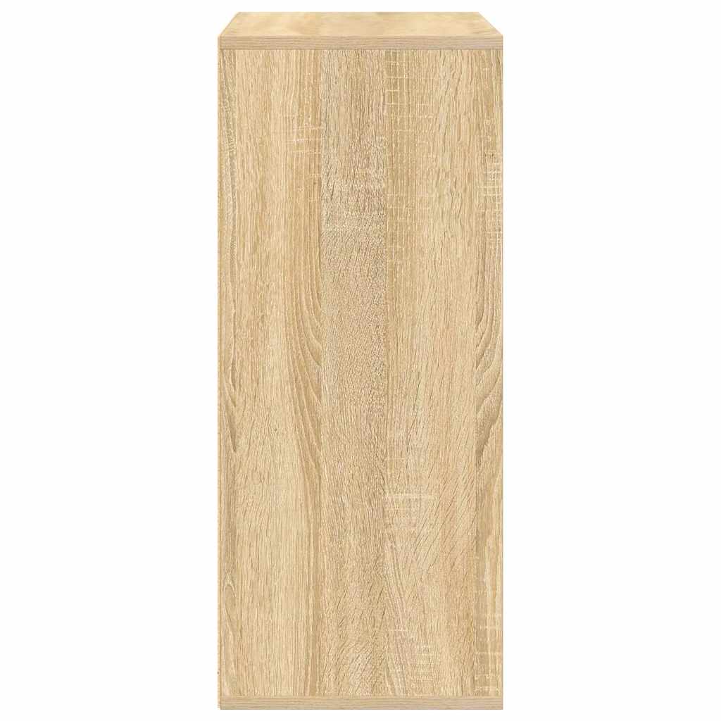Bibliothèque chêne sonoma 60x30x71,5 cm bois d'ingénierie - XIOS