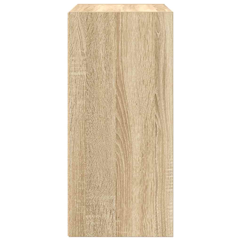 Bibliothèque chêne sonoma 31x24x52 cm bois d'ingénierie - XIOS