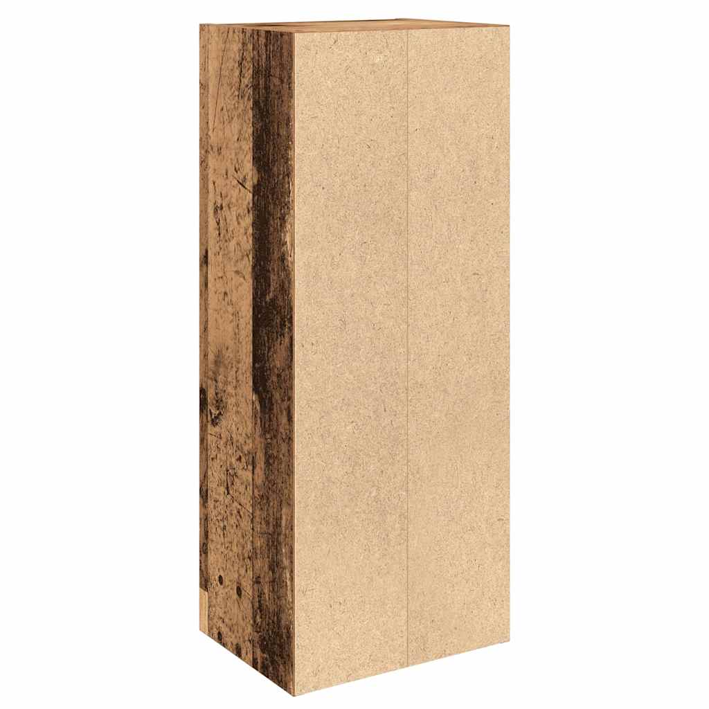 Bibliothèque vieux bois 31x24x77 cm bois d'ingénierie - XIOS