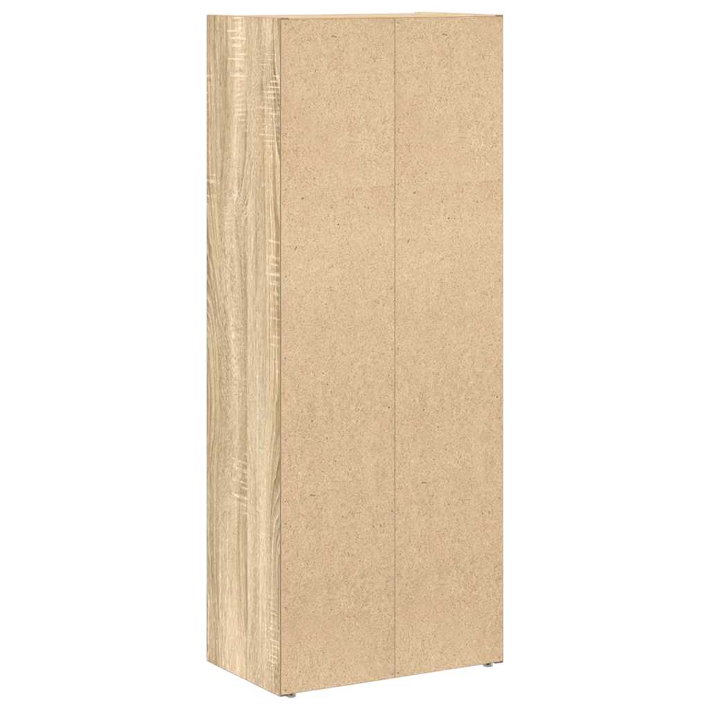 Bibliothèque chêne sonoma 40x24x102 cm bois d'ingénierie - XIOS