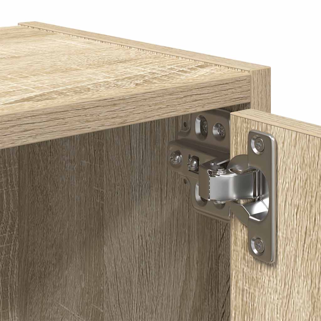 Bibliothèque chêne sonoma 40x24x102 cm bois d'ingénierie - XIOS